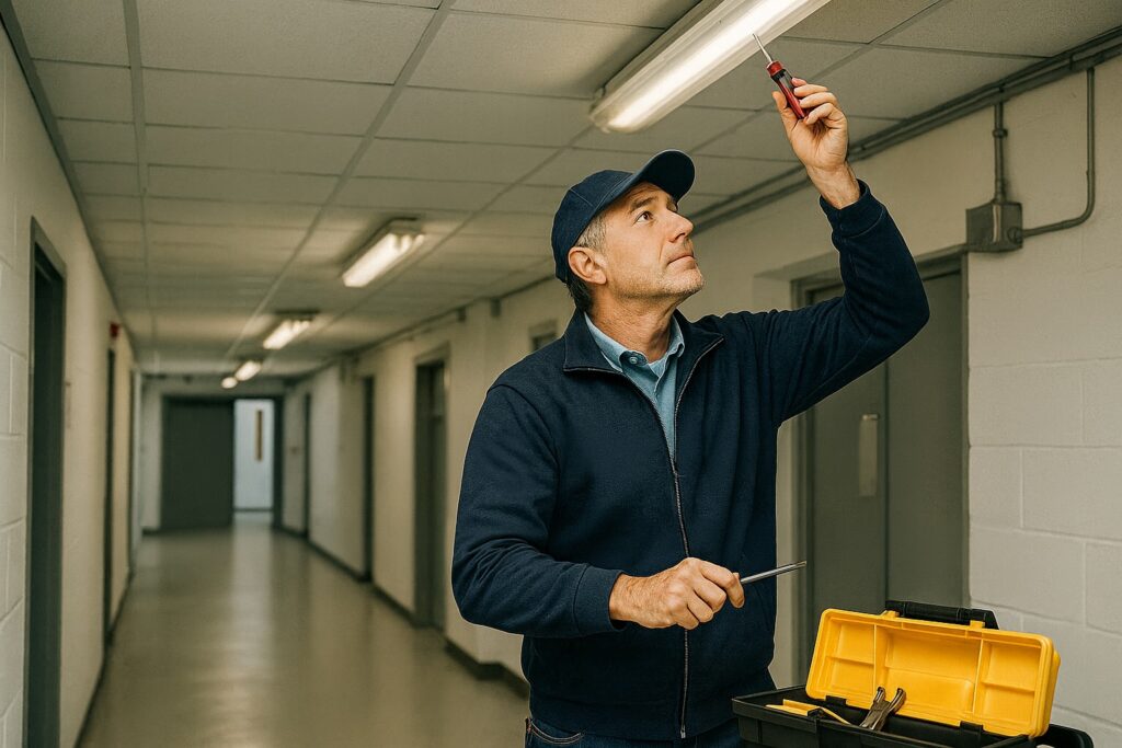 Factoring for facility maintenance contractors