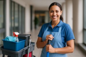 Commercial cleaning factoring