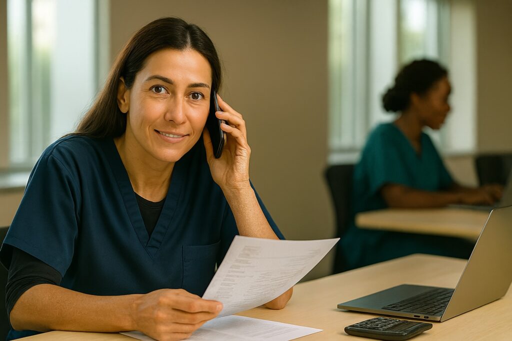 Factoring for nurse staffing agencies