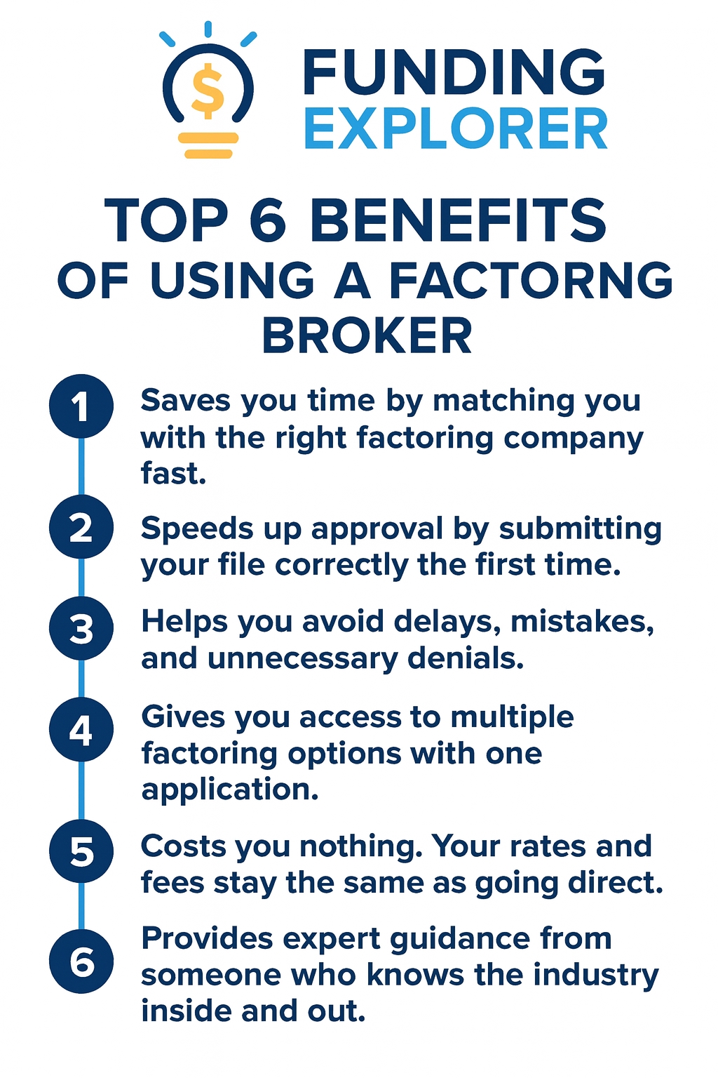 benefits of using factoring brokers
