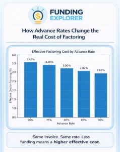 How advance rates affect factoring costs