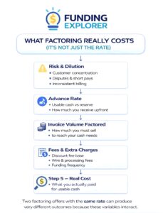 what invoice factoring really costs